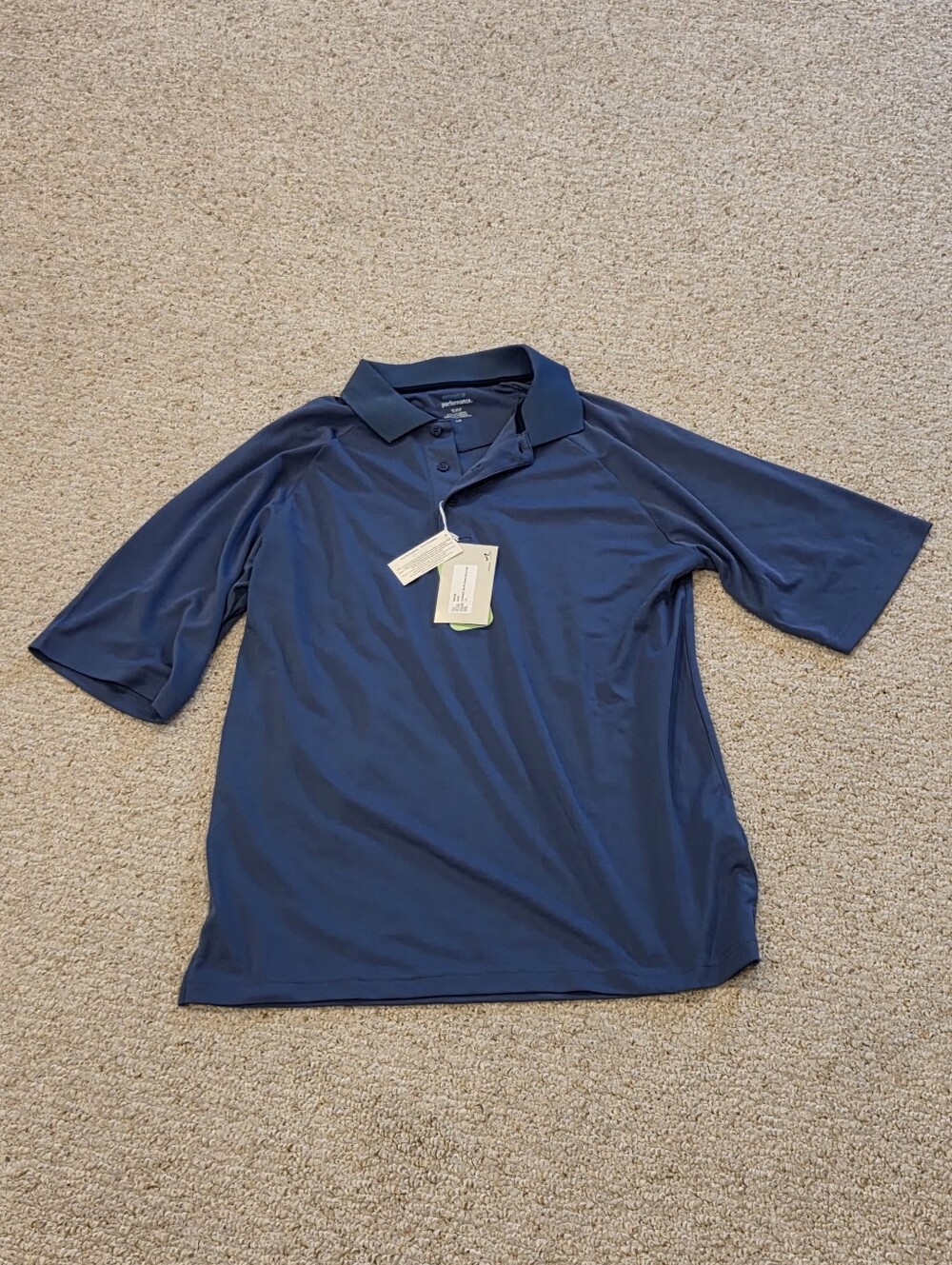 Extreme Performance Large Mens Polo Shirt